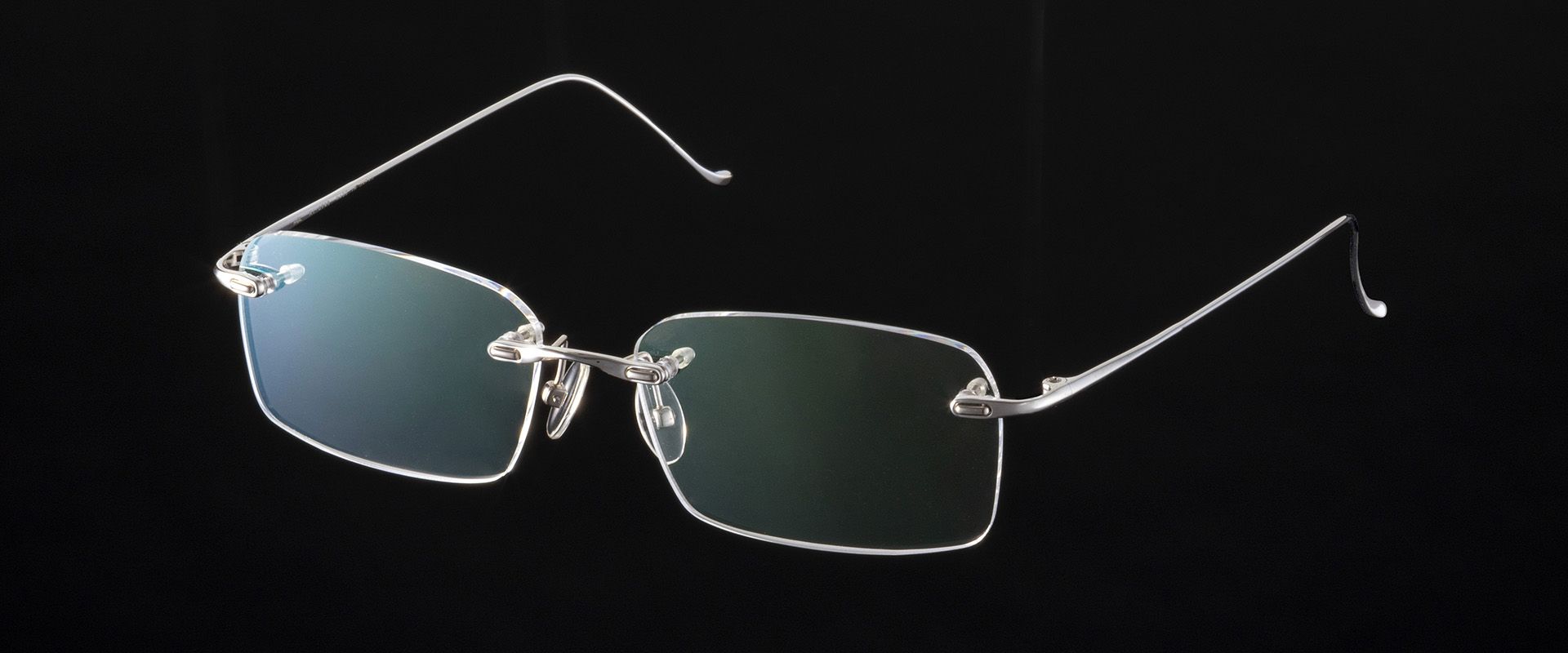 MI-0948 | リムレス（プラチナ）のメガネ | MIZ JAPAN・水島眼鏡株式