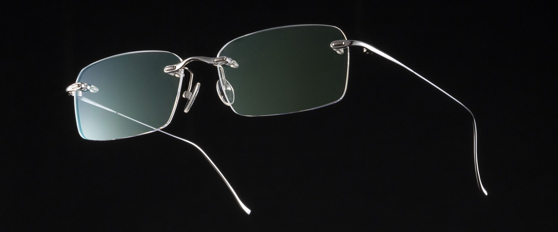 MI-0948 | リムレス（プラチナ）のメガネ | MIZ JAPAN・水島眼鏡株式